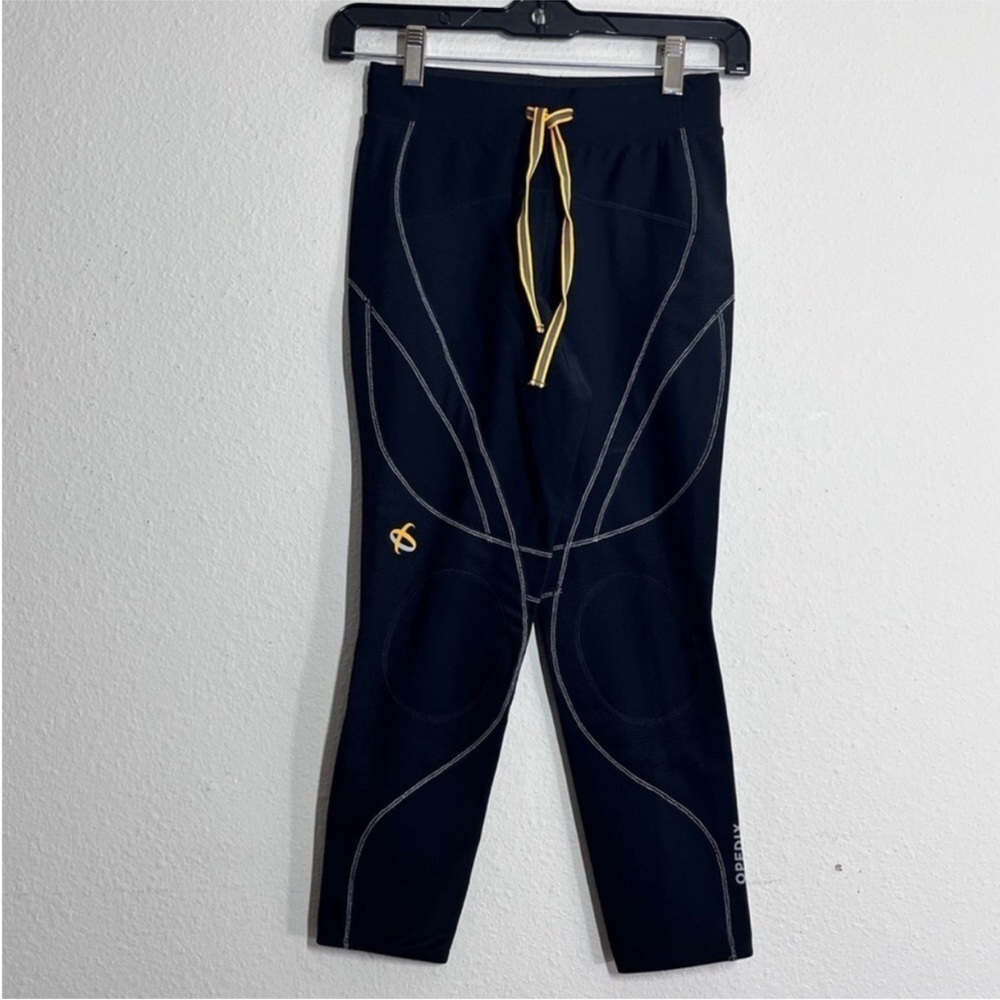 OPEDIX women's black  3/4 length compression action XS